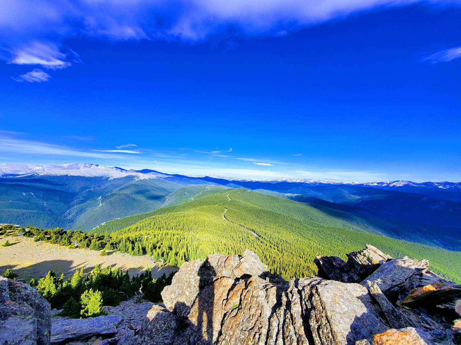 Mt Evans from Chief Mountain