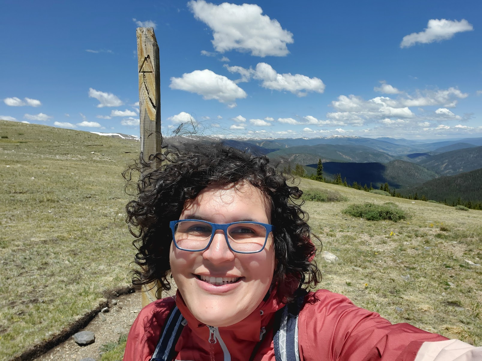 Atop Georgia Pass