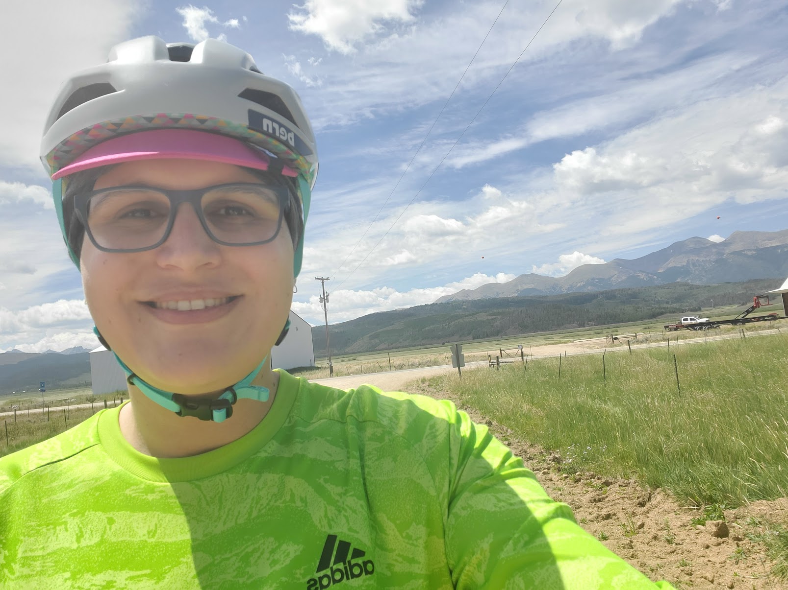 I think that's the Medicine Bow range behind me?